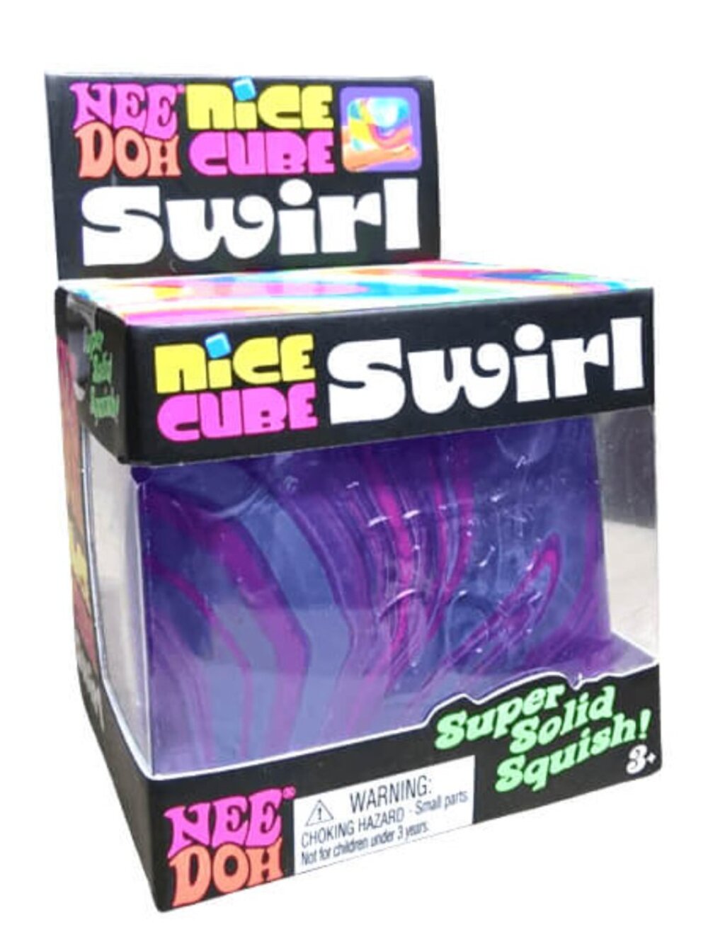 NeeDoh Nice Cube Swirl in Blue & Purple 💙💜